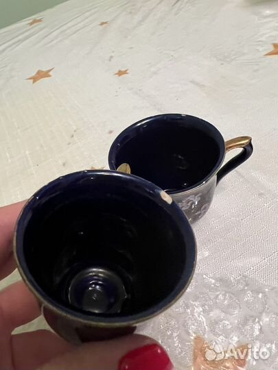 Кофейный сервиз кобальт