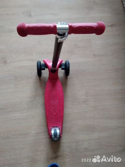 Самокат детский трехколесный макси micro