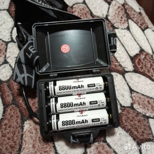 Мощный налобный фонарь