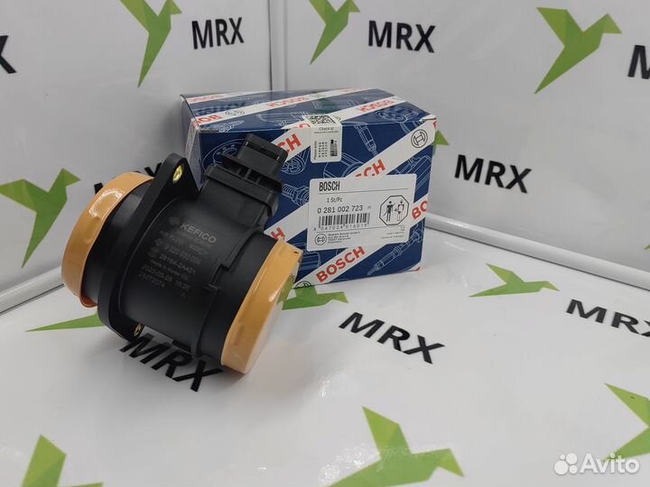 Датчик массового расхода воздуха 0281002723