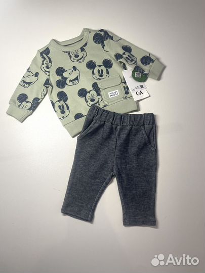 Костюм детский C&A новый, свитшот брюки, размер 62