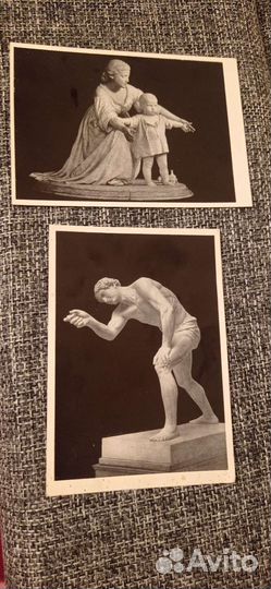 Открытки Изогиз Скульптура Русский музей 1955 год