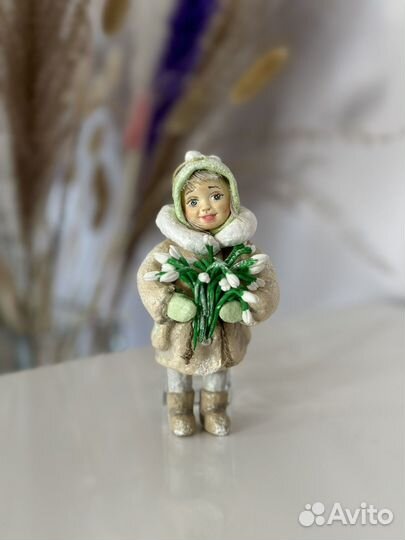 Ватные елочные игрушки