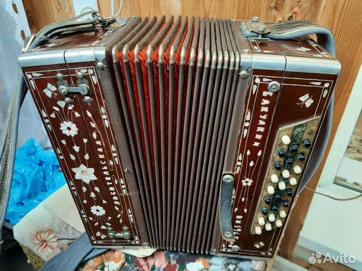 Гармонь тульская любительская, мастеровая, ц-нопл