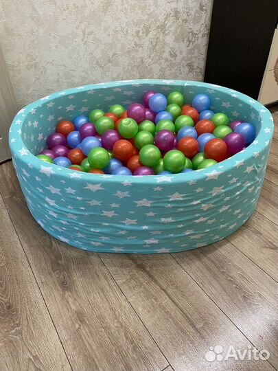 Сухой бассейн с шариками бу