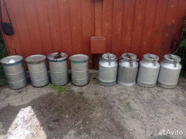 Фляга и бидон алюминиевые