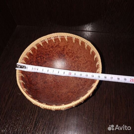 Ваза (чаша) для фруктов и конфет, диаметр 15 см