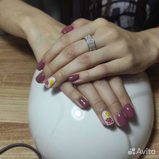 Наращивание ногтей на дому