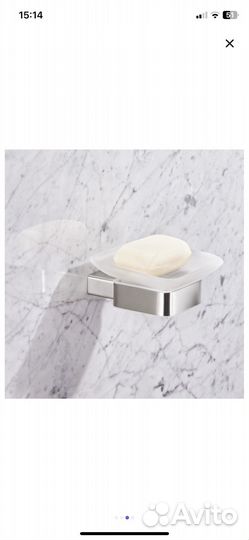 Мыльница и стакан настенные