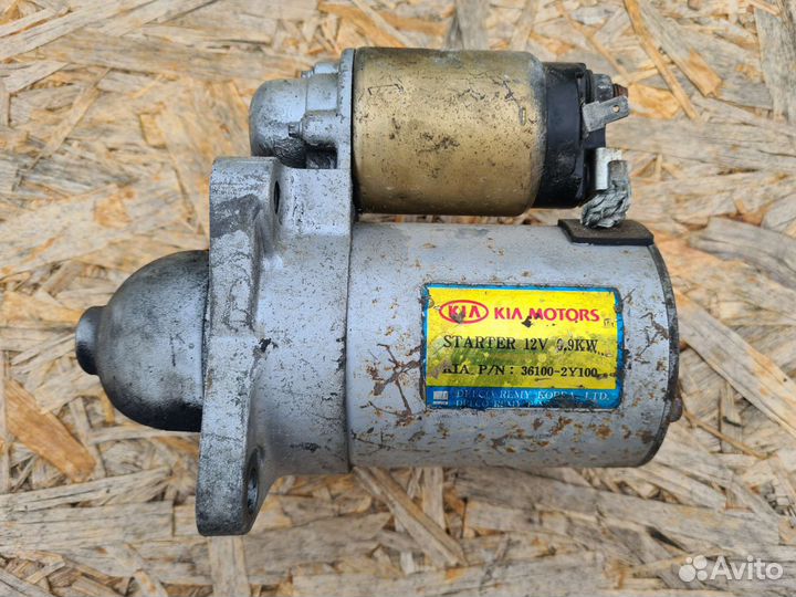 Стартер Kia Spectra