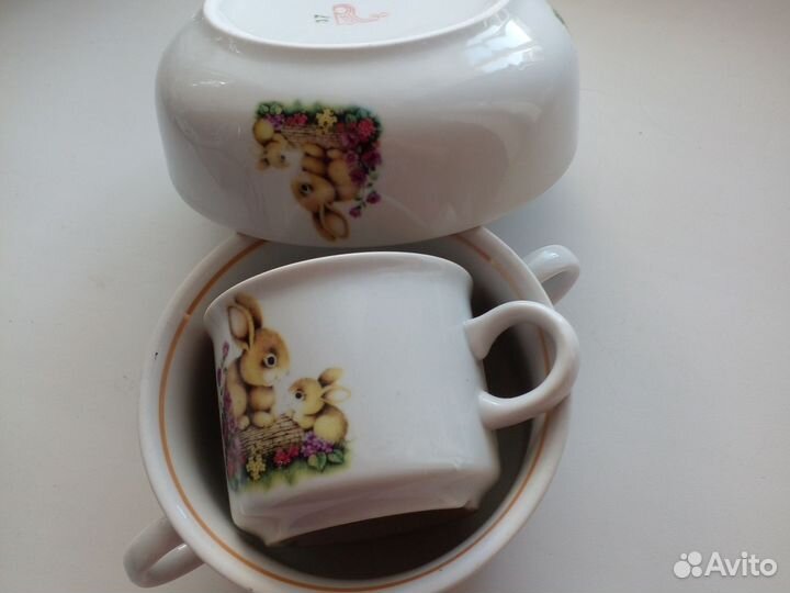 Детский столовый набор