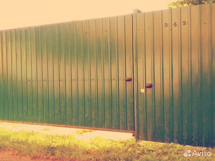 Забор из профнастила