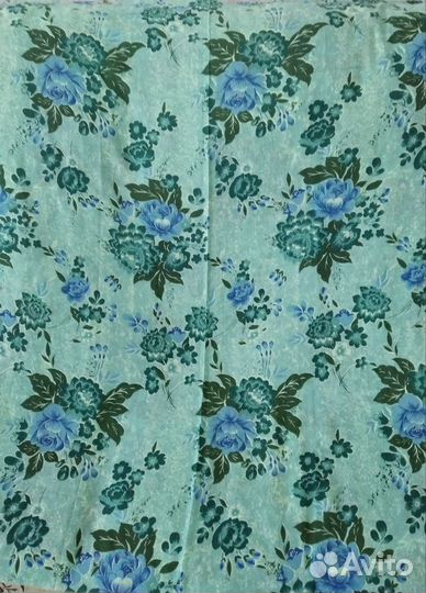 Ткань крепдешин натуральный шелк СССР