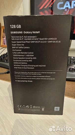 Samsung Galaxy Note 9, 6/128 ГБ