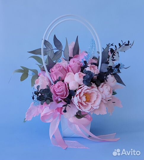 Мыльные букеты