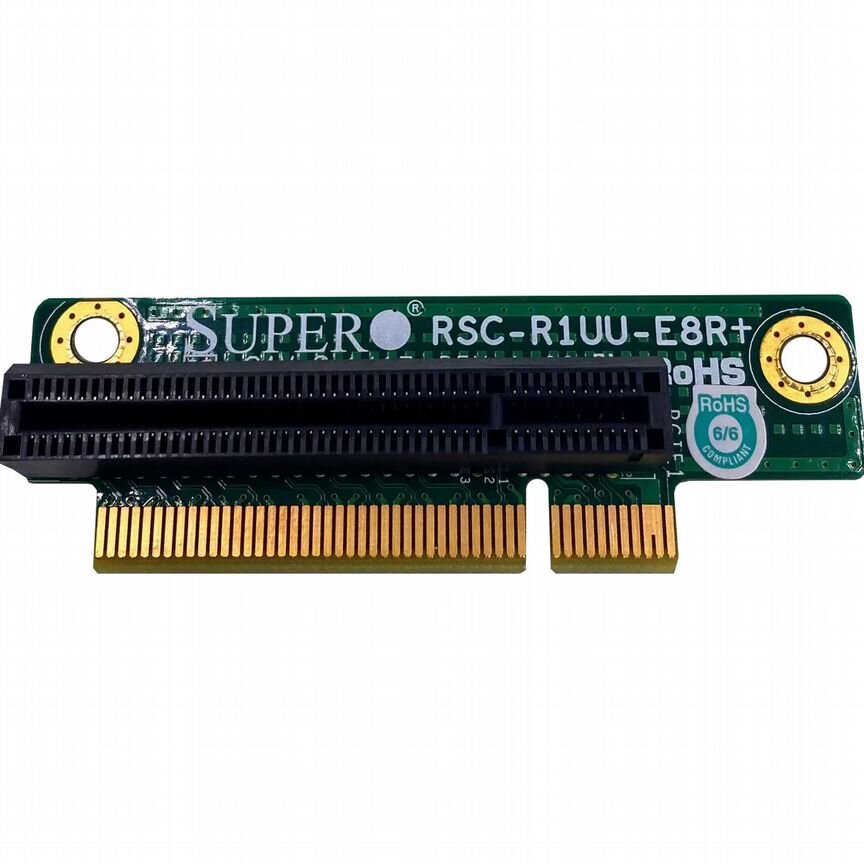 [RSC-R1UU-E8R+] Переходная Плата Supermicro Pci-E8x Rsc-R1uu-E8r+