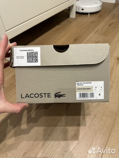 Кеды lacoste женские