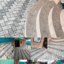 Укладка тротуарной плитки, Тихорецк