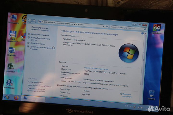 Нетбук Packard Bell Dot S