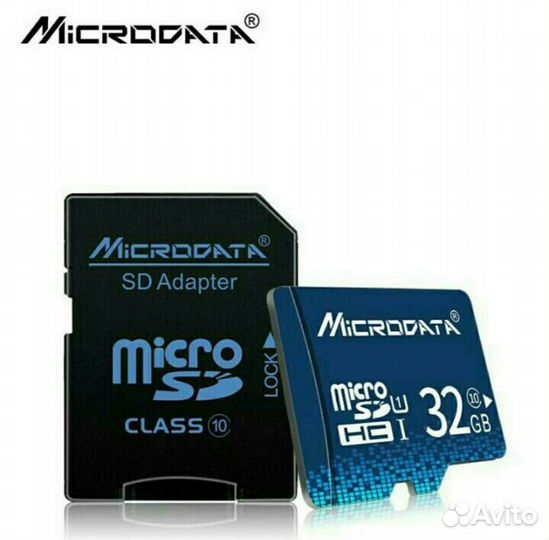 Флешки micro-SD MicroData (32GB/64GB/128GB)