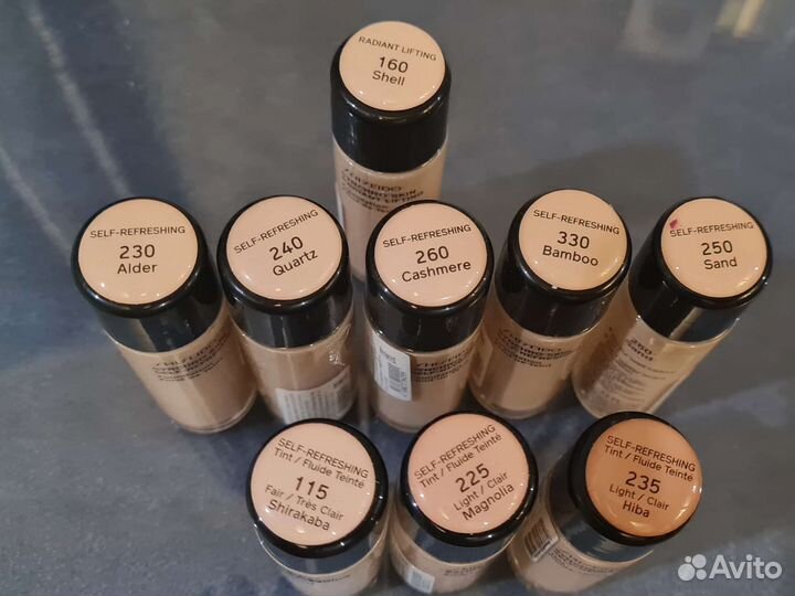 Тональный крем Shiseido self-refreshing и self tin