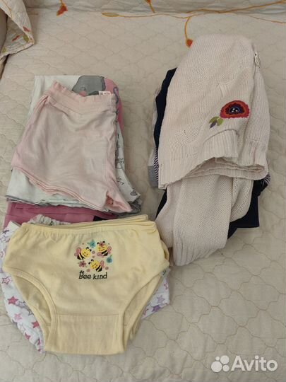 Одежда пакетом на девочку 104-110