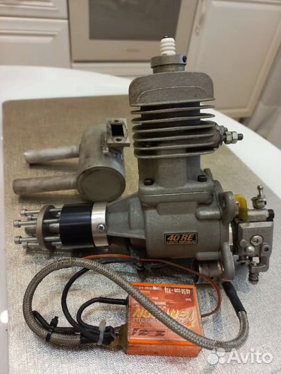 Авиамодельный бензиновый двигатель ZDZ-40RE