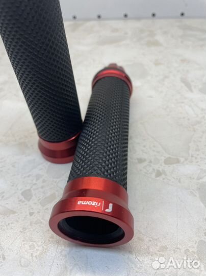 Грипсы С грузиками модель 3(красный)