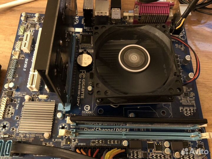 Материнская плата gigabyte ga-h61m-s2pv