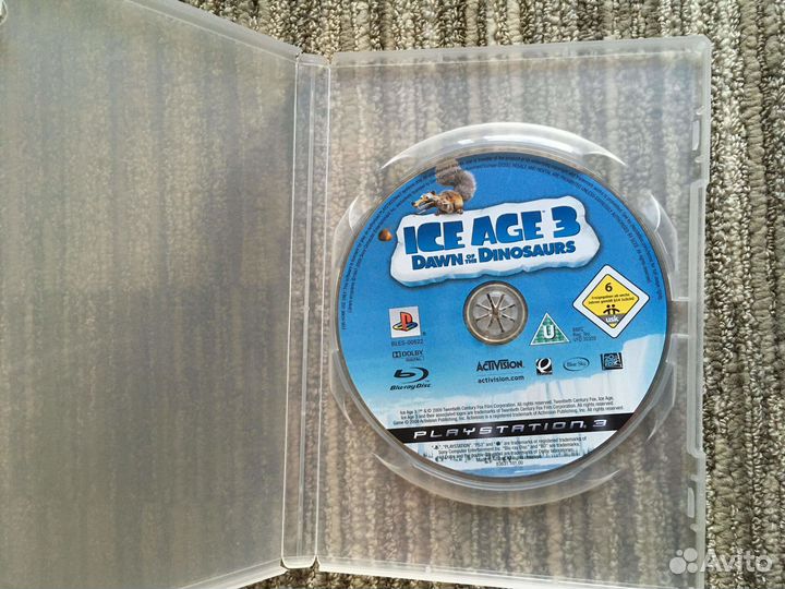 Ice Age 3 Dawn of the Dinosaurs PS3 оригинал