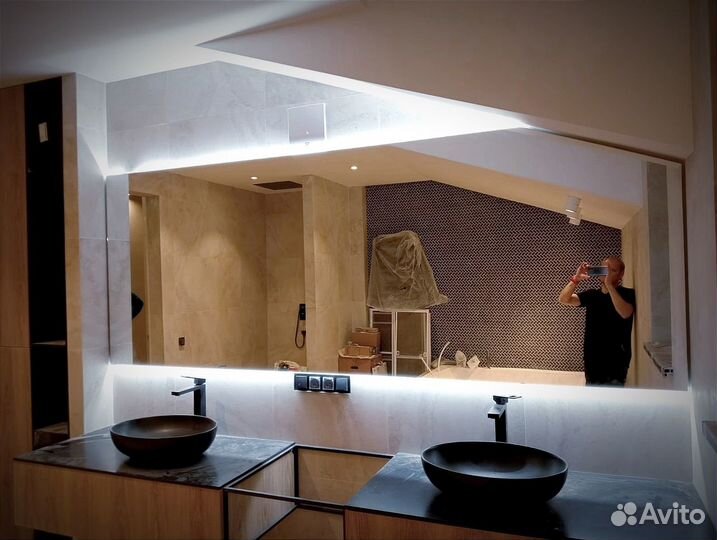 Зеркала на заказ любых форм и размеров