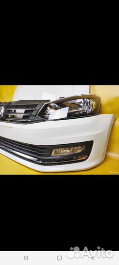 Бампер Volkswagen Polo 2015 +