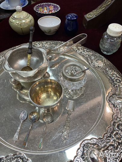 Солонки антик и винтаж коллекция