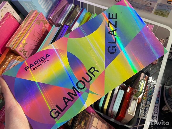 Палетка теней parisa glamour glaze