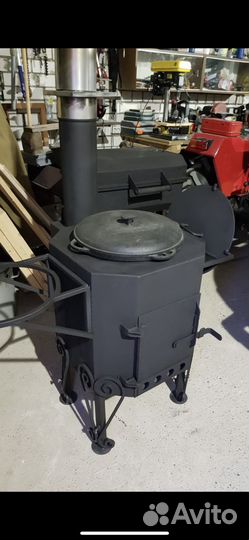 Печь и казан