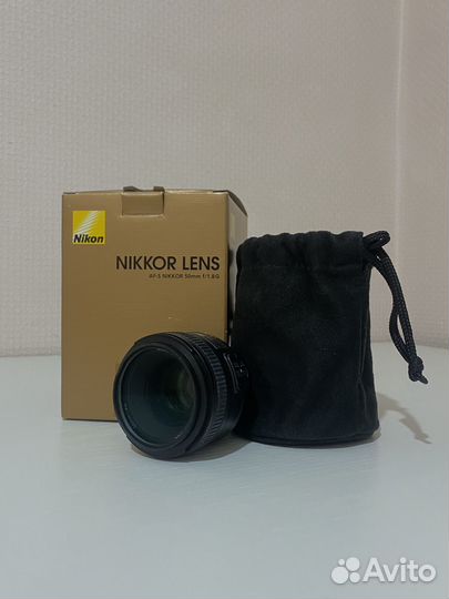 Объектив nikon 50mm f 1.8g af s nikkor
