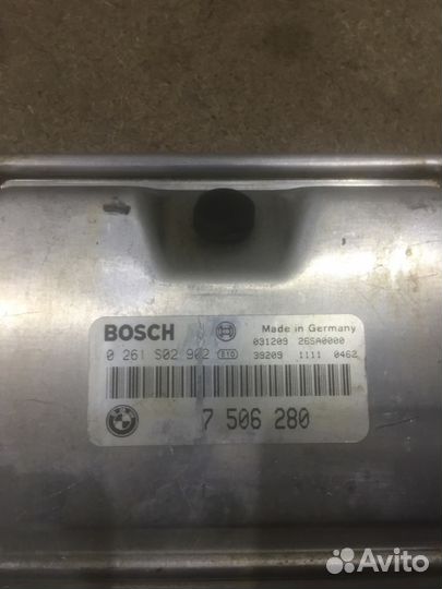 Эбу BMW E65 7506280