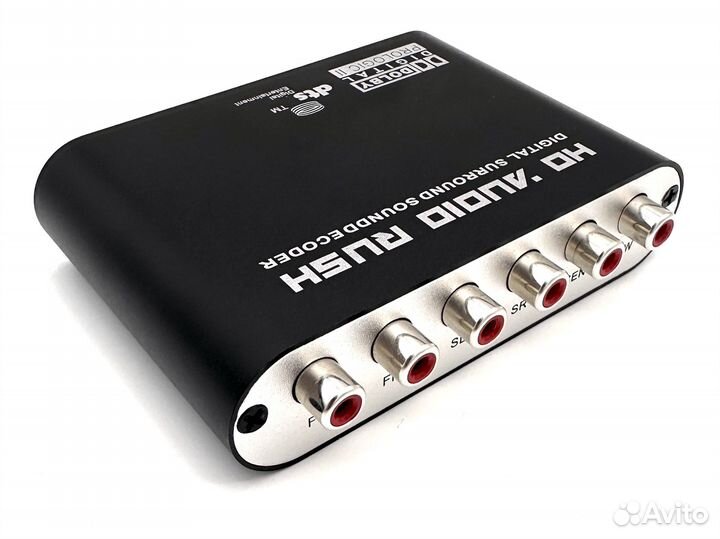 Внешний цап аудиодекодер 5.1 spdif + coaxial