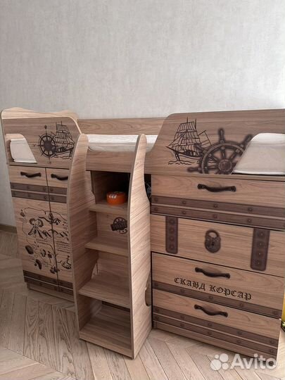 Кровать чердак