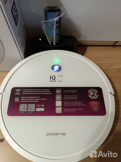 Робот пылесос polaris pvcr 1229 WI-FI IQ Home Aqua