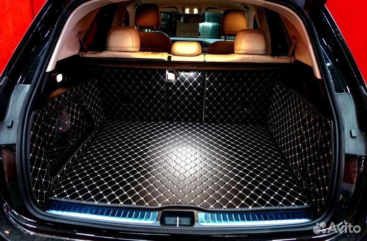 Ковры в салон для Mercedes GLE v167 2021 5 мест