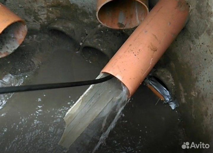 Устранение засоров. Видеодиагностика