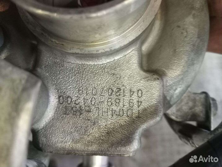 Турбина td04 hl 15t турбокомпрессор mitsubishi