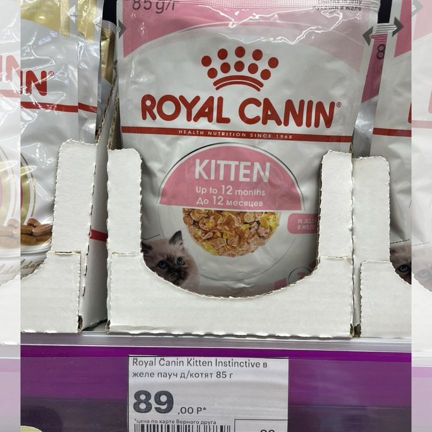 Корм для котят royal canin kitten