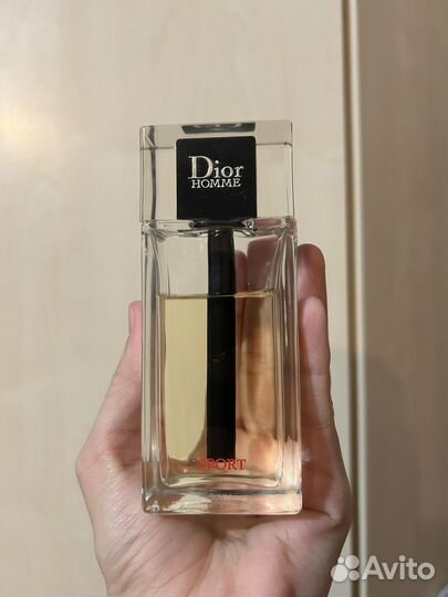 Туалетная вода dior homme sport eau DE toilette