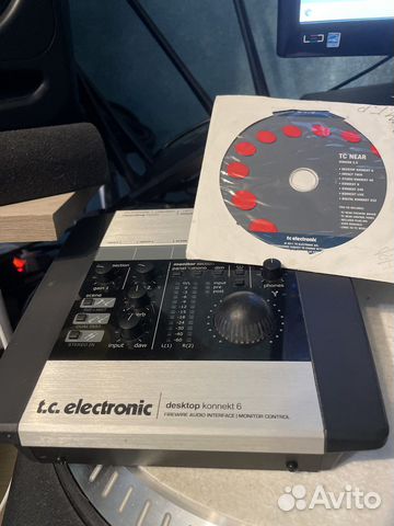 Внешняя звуковая карта tc electronic connect 6