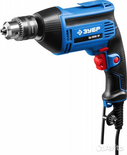 Зубр 550 Вт, 13 мм, безударная дрель, Профессионал