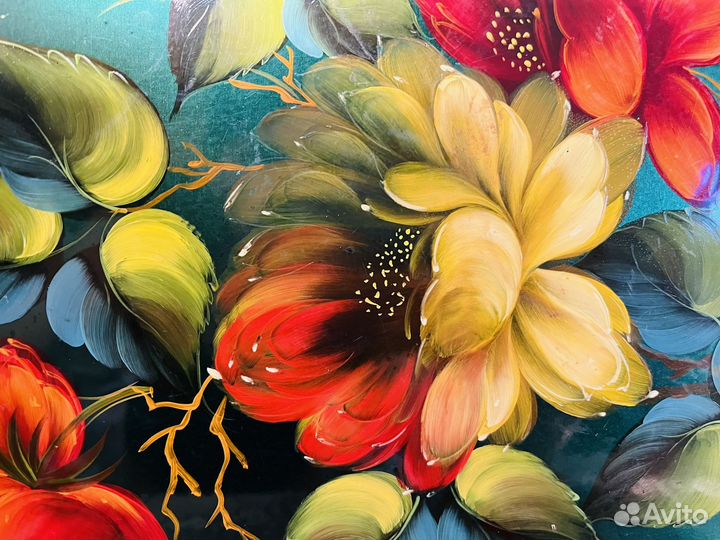 Поднос жостово СССР