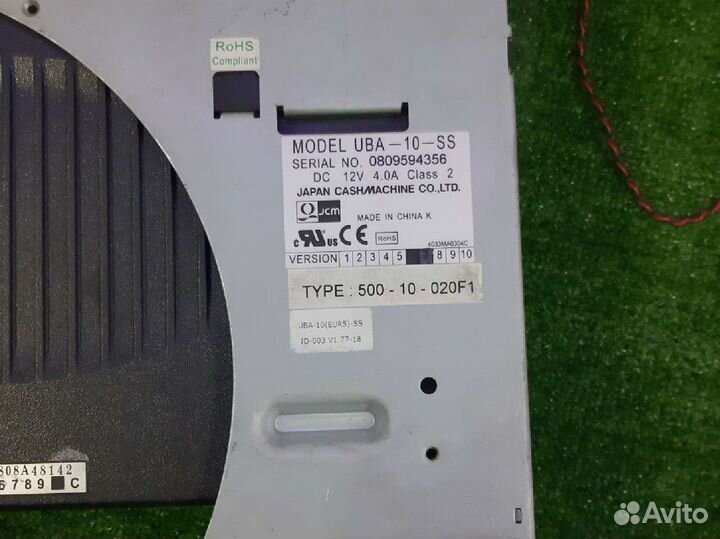 Купюроприёмник модель JCM UBA-10-SS