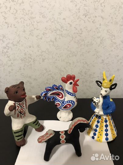 Фигурки из глины